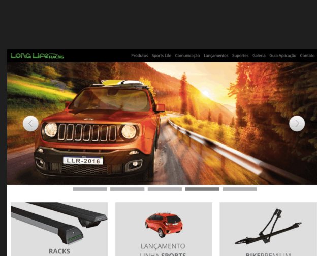 Site Long Line - racks e acessórios automotivos